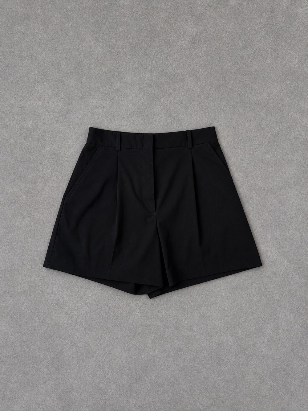 Zara Black Tailored High-Waist Skort Size S